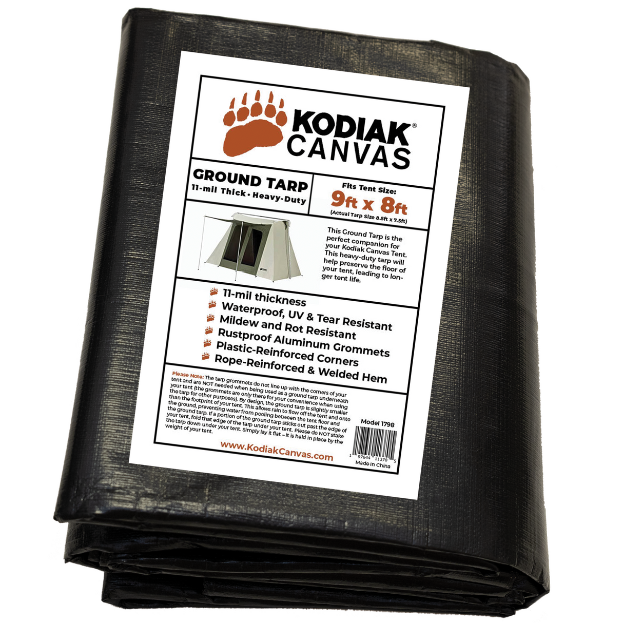 Ground Tarps for Kodiak Canvas Tents