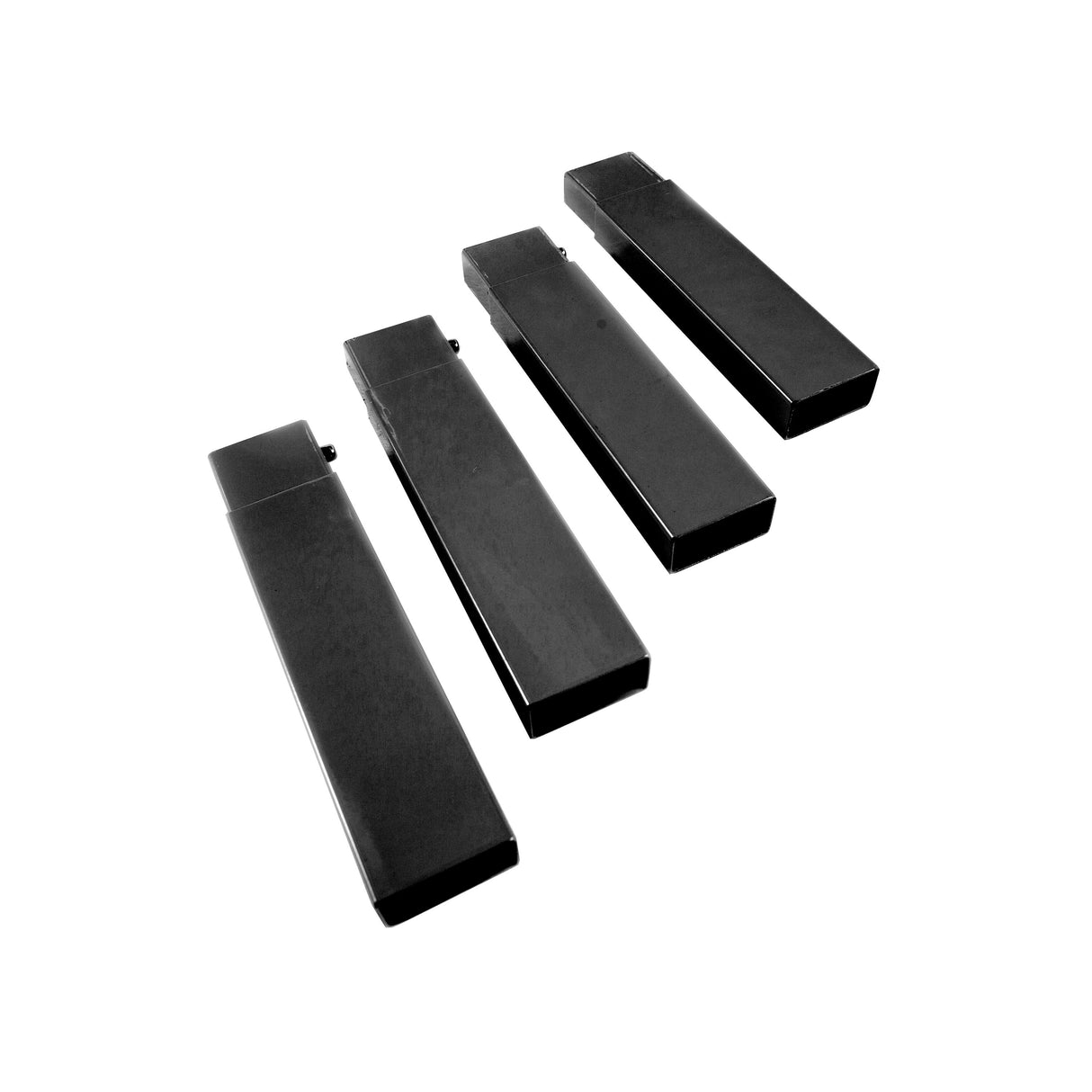 Disc-O-Bed Leg Extension Set - Black