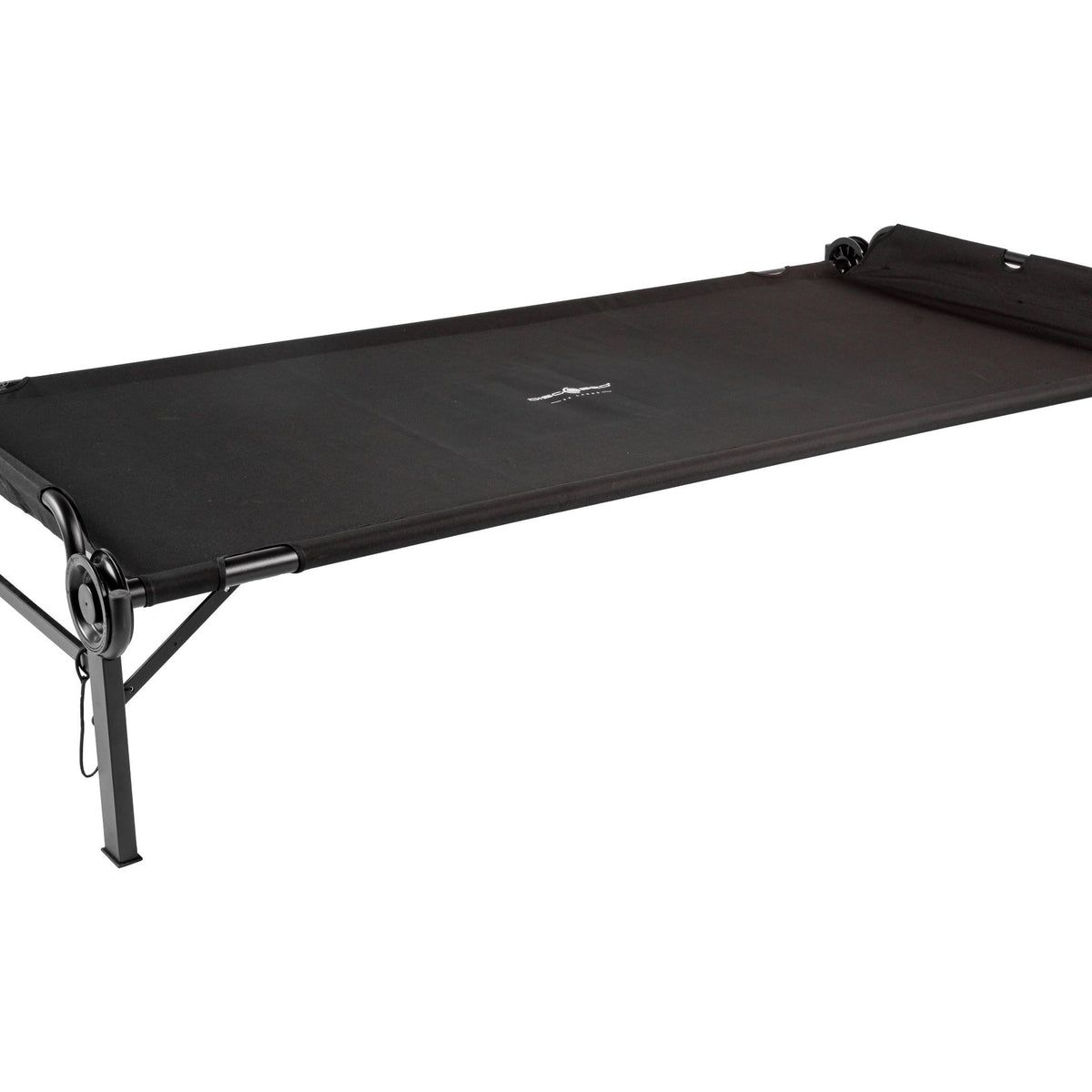 Disc-O-Bed 2XL Single Portable Cot Black - Main Image