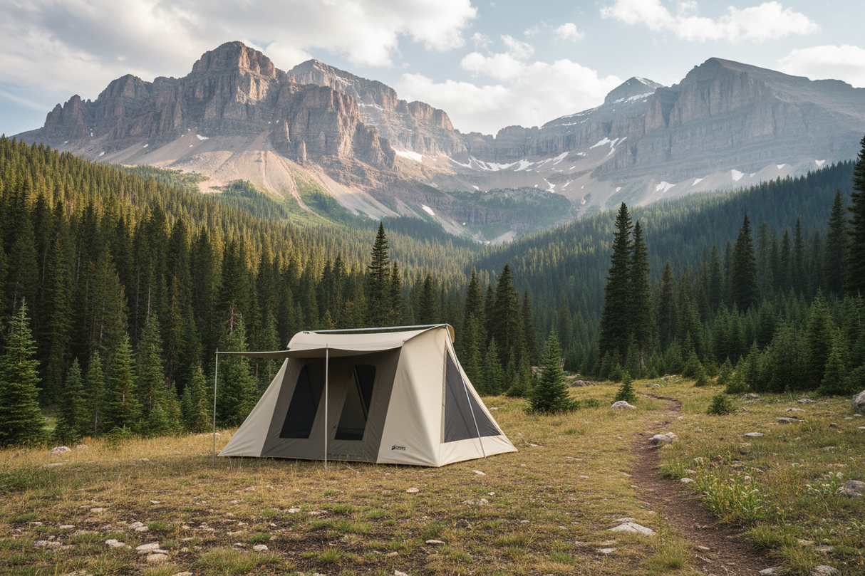 10 x 14 ft. Flex-Bow VX Canvas Camping Tent