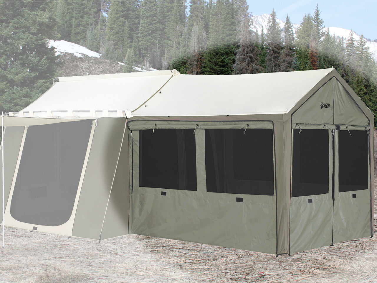 Canvas deals cabin tents