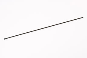 Black metal rod, sleek design, durable material, ideal for various applications.