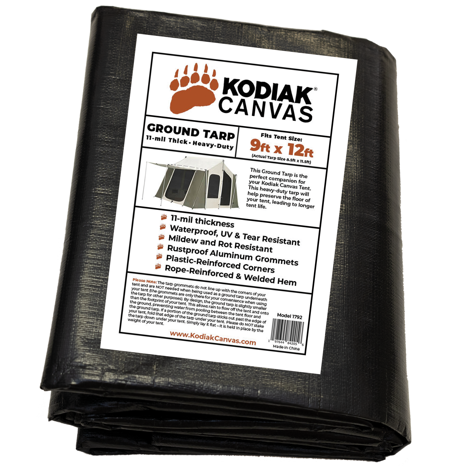 Ground Tarp for Kodiak Canvas Tents