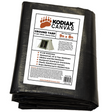 Kodiak Canvas Heavy-Duty Ground Tarp, 9ft x 8ft, 11-mil thick, waterproof, UV resistant, with reinforced corners.