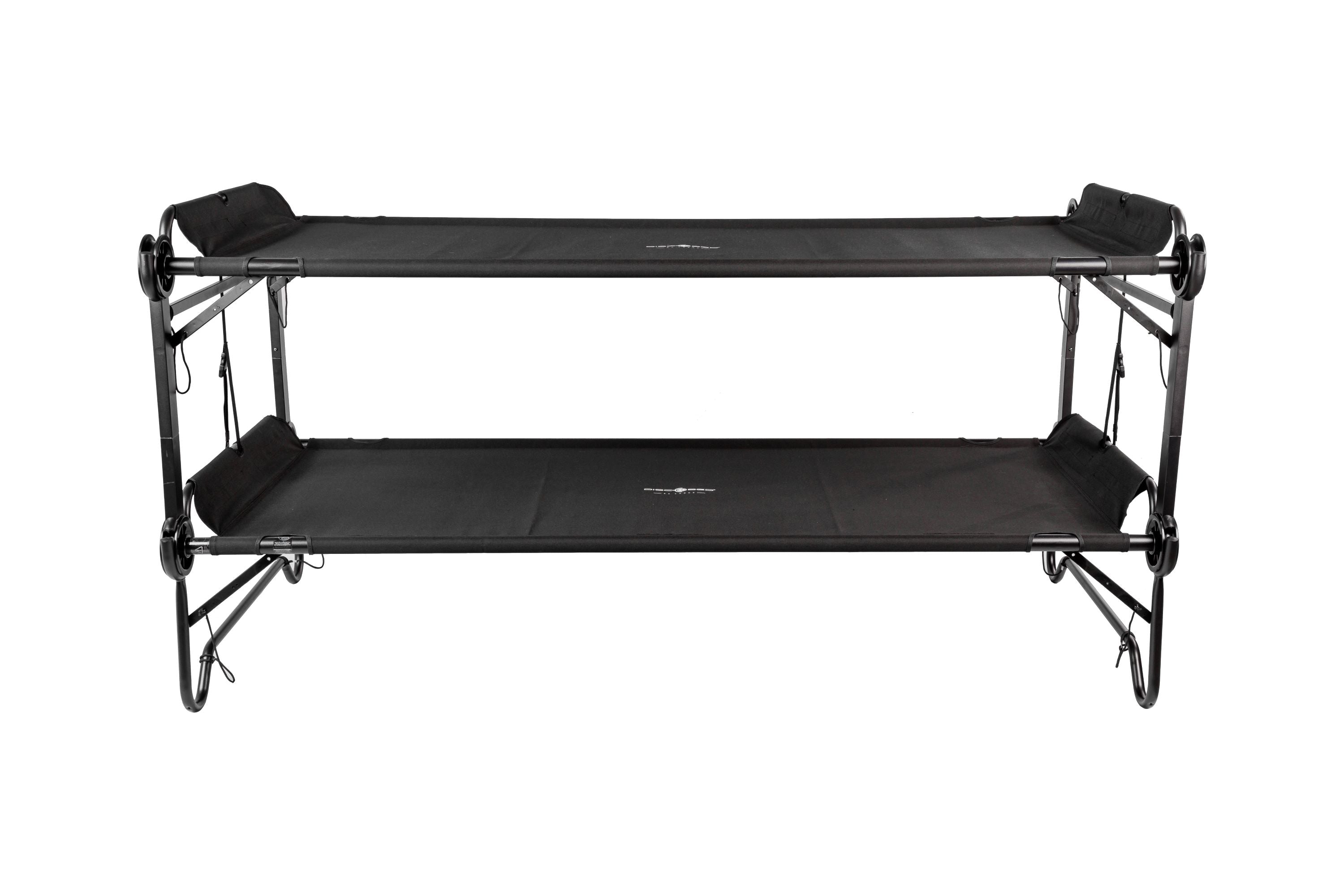 2XL Disc-O-Bed Portable Cot System - Black – Kodiak Canvas