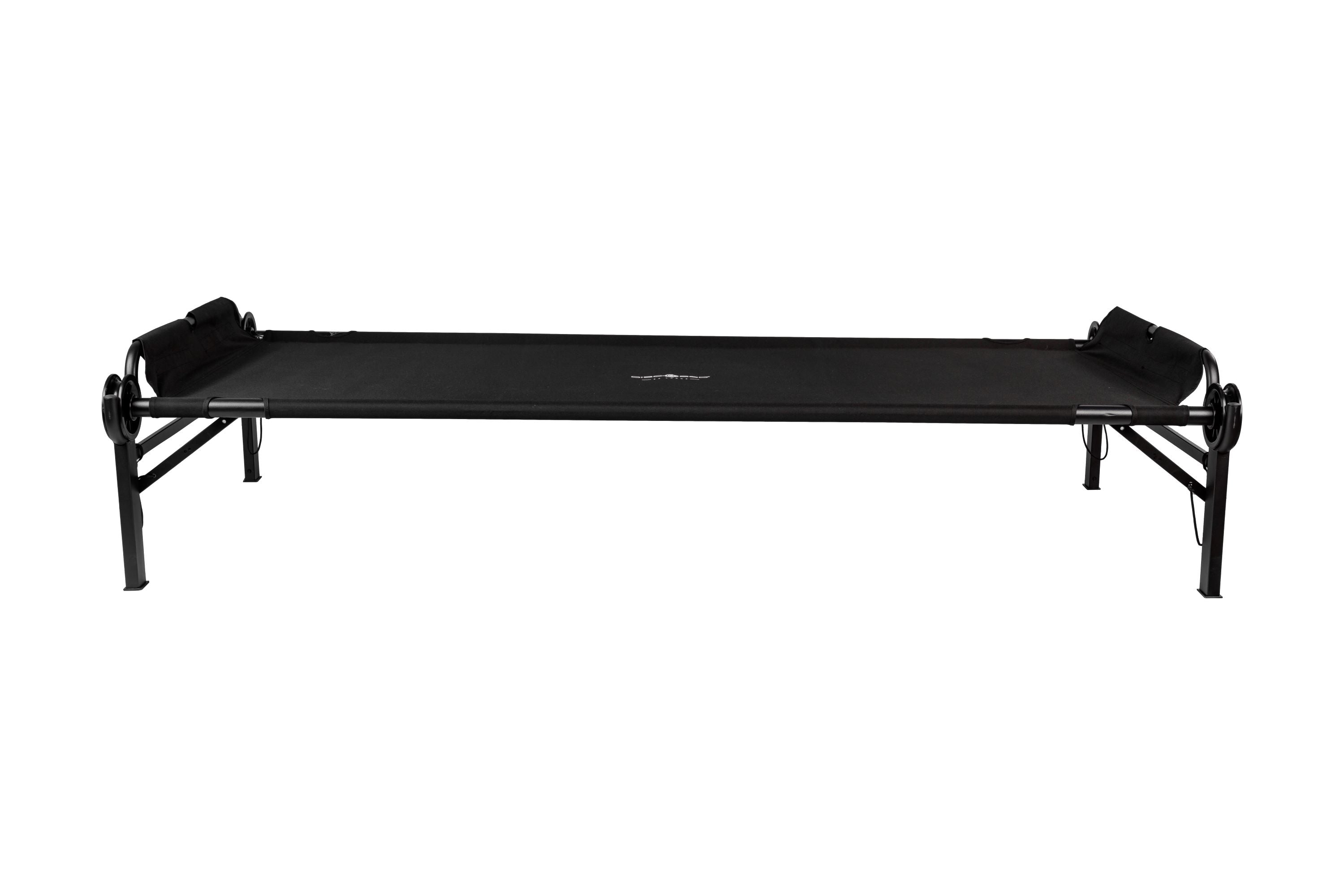アウトドア寝具 SOMABITO SOMATRIVAL COTTOTOWEL Disc-O-Bed 2XL Single Portable Cot - Black – Kodiak Canvas