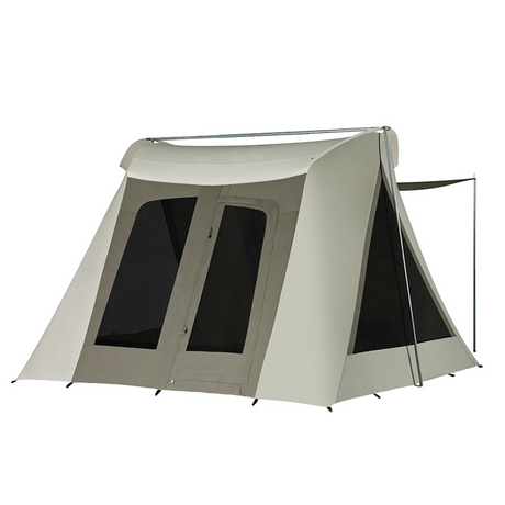 back view of 10x10 flex-bow tent