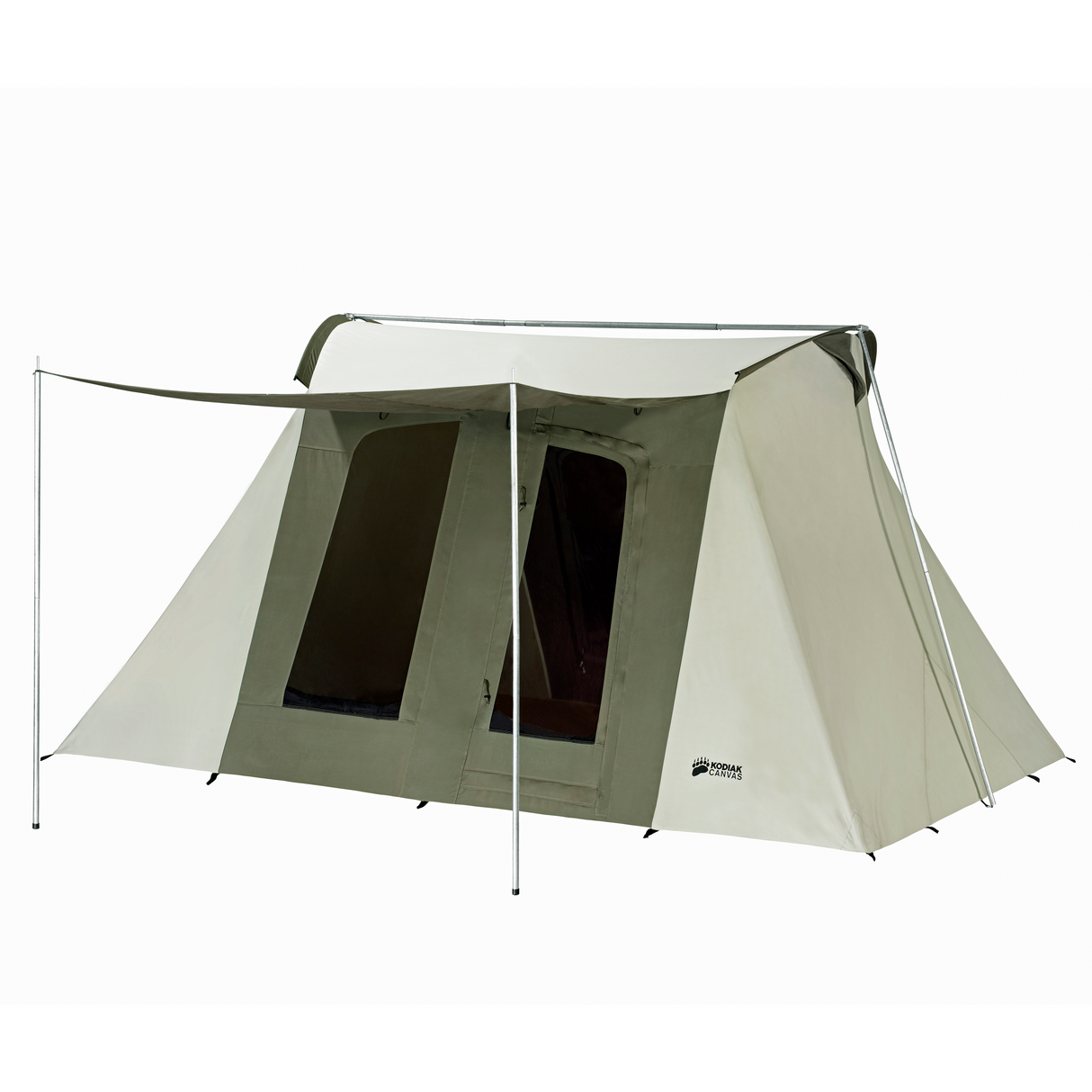 10 x 14 ft. Flex-Bow Deluxe Canvas Camping Tent
