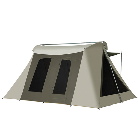 back view of flex-bow 10x14 tent