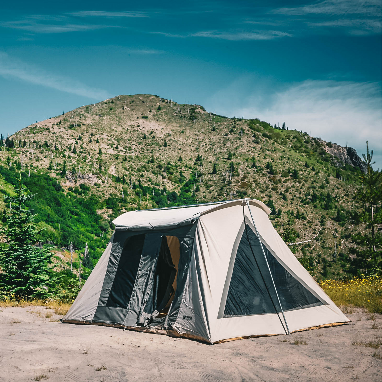 ①たかKODIAK CANVAS Flex-Bow VX Kodiak Canvas 10 x 14 ft. Flex-Bow VX Canvas Camping Tent
