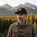 Man wearing Colorado Stove Cap
